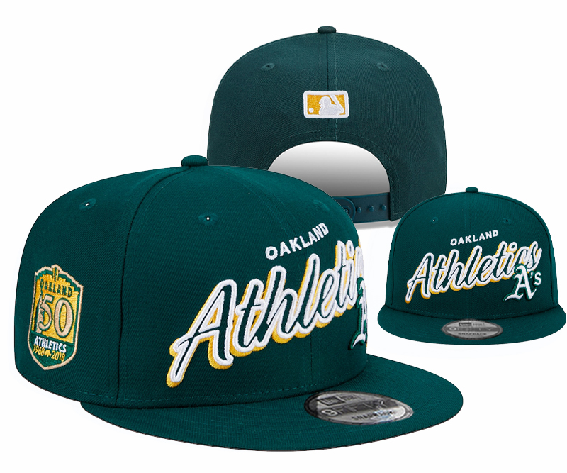 Oakland Athletics 2025 Stitched Snapback Hats 001
